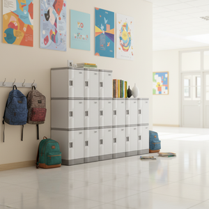 Armoire à chaussures démontable Toppla en ABS durable, design moderne, vente en gros directe usine, pour casiers scolaires - Product Image 4