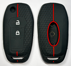 Housse de clé de voiture pour <span class=keywords><strong>Toyota</strong></span> Hilux 2024 Yaris Corolla <span class=keywords><strong>2023</strong></span> Rav4 2021 CHR Revo Auris Innova Highlander Venza Fortune Porte-clés - Product Image 6