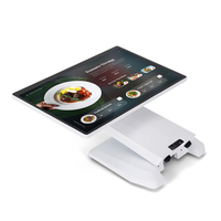 Système de point de vente pliable ultra-fin MatsudaPOS OEM ODM capacitif blanc ST8500 15,6 pouces, matériel commercial modulaire pour les entreprises