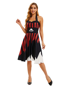 Disfraz <span class=keywords><strong>de</strong></span> Flapper <span class=keywords><strong>de</strong></span> los Años 20 <span class=keywords><strong>para</strong></span> <span class=keywords><strong>Mujer</strong></span>, Vestido Rojo y Negro con Flecos, Ropa <span class=keywords><strong>de</strong></span> Baile <span class=keywords><strong>Charleston</strong></span>, Disfraz <span class=keywords><strong>de</strong></span> Carnaval, Traje <span class=keywords><strong>para</strong></span> Fiesta Gatsby, Actuación en Escenario - Product Image 5