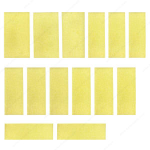 Ensemble de 14 pièces de blocs de ponçage en mousse PU forme rectangulaire coin <span class=keywords><strong>à</strong></span> main crochet et boucle pour le travail du bois Support OEM personnalisable - Product Image 3