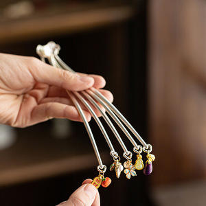 <b>Silver</b> Mini <b>Tea</b> Spoon Ginkgo Leaf Shape Long Handle Handheld <b>Tea</b> Scoop For Kung Fu <b>Tea</b> <b>Set</b> Accessories - Product Image 3