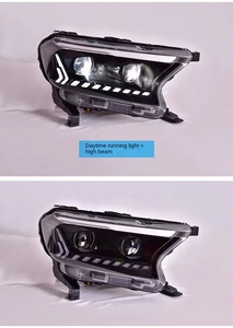 ไฟหน้า LED ปี 2016 พร้อมไฟ DRL โปรเจคเตอร์เลนส์แบบไดนามิก สัญญาณไฟเลี้ยวแบบไดนามิก สภาพใหม่ หลอดไฟหน้า 12V LED สำหรับไฟหน้า LED ปี 2016 - Product Image 2
