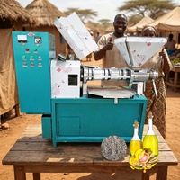 Presse à huile commerciale mini pour tournesol, arachide et soja, petit extracteur d'huile, prix
