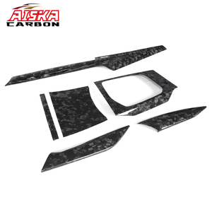 AISKA Garnitures intérieures en fibre de carbone sèche forgée, garniture de console centrale en carbone véritable pour BMW G20 LCI G26 G42 G80 G82 G83 - Product Image 1