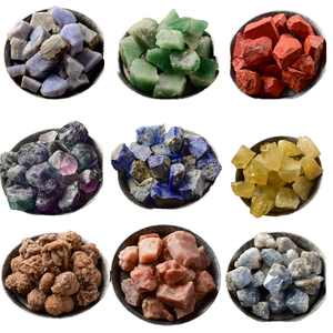 Piedras preciosas naturales cortadas al por mayor <span class=keywords><strong>1</strong></span> kg 3 ~ 5 2 ~ 3 CM cristales de roca minerales Feng Shui Zhejiang vendidos a granel - Product Image 5