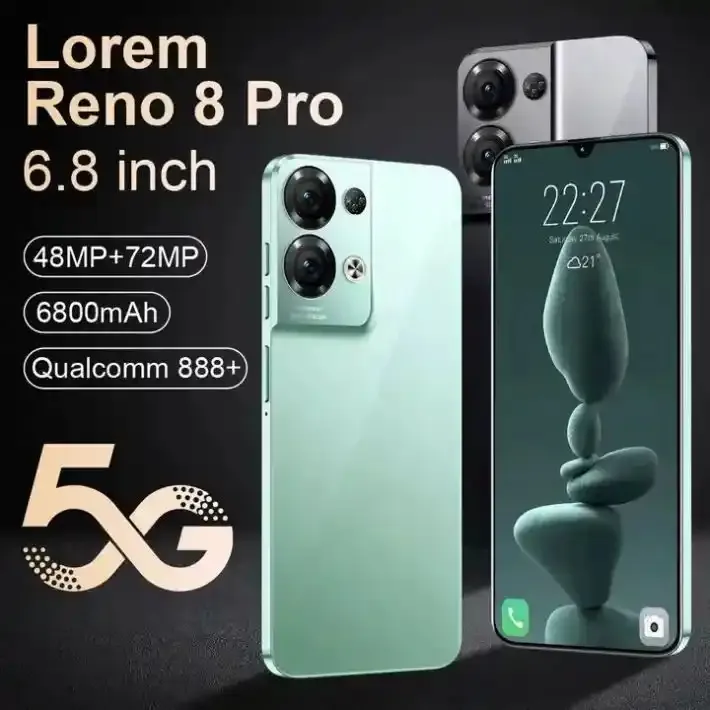 Смартфон realme Reno 8 Pro 5g 700 яркости 90 Гц 6,5 FHD + DotDisplay 5000 мАч батарея 48 МП Тройная камера NFC realme телефон