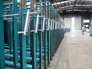 Maquinaria de procesamiento de vidrio Sistema de estante de almacenamiento eléctrico Estantes de vidrio Almacenamiento de vidrio extraíble - Product Image 2