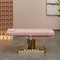 Mobilier de Lit Électrique de Spa en Gros, Table de Massage, Lit pour Soins du Visage et Cils, Chaise de Salon de Beauté