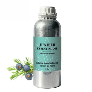 Top grade juniper oil pure natural juniper berry essential oil for skincare wholesale therapeutic grade fragrance oil