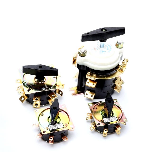 Universal Cam Rotary Electric Welding Selector KDH25-2-8 25A  Metal Universal Welding Machinery Switch