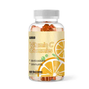 OEM Private Label Nahrungs ergänzungs mittel Bio Vegan Pectin Gummy Vitamin C mit Zink gummis