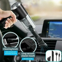 Penyedot Debu Mini Portabel Tanpa Kabel dengan Pengisian Daya USB, Baterai Berdaya Tinggi, Filter HEPA, Lampu LED, untuk Penggunaan di Rumah dan Luar Ruangan