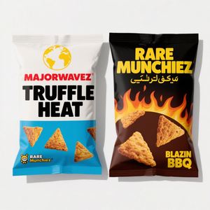 Bolsa de fondo plano de grado alimenticio impresa personalizada, bolsa de plástico Mylar Ziplock resellable, bolsa de embalaje de aperitivos y galletas de caramelo a prueba de olores - Product Image 5