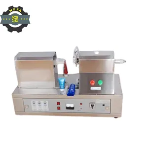 Máquina de sellado ultrasónico de escritorio pequeña JH, manguera compuesta de botella de plástico, máquina de sellado de impresión de tubos de aluminio y plástico