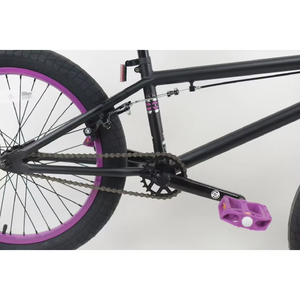 Bicicleta BMX Freestyle Robusta de 20 Pulgadas con Horquilla de Acero y Freno de Disco de Una Velocidad, Ideal para Adultos, Uso Urbano y Deportes Extremos - Product Image 4