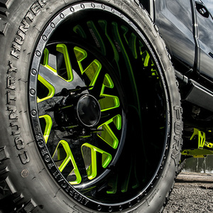 Rines Forjados de Perfil Bajo para Camioneta, con Recubrimiento en Polvo, de 20-26 Pulgadas, 6x139.7/8x180, Personalizados para 1500 2500 Power Wagon 3500 - Product Image 4