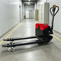 Nouvelle chariot élévateur à palettes et transpalette électrique 3T 48V32Ah pour la logistique des supermarchés QMIGA