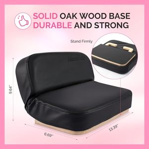 Reposabrazos Ajustable para Uñas Acrílicas, Plegable, Profesional, de Cuero PU, Soporte para Manicura - Product Image 5