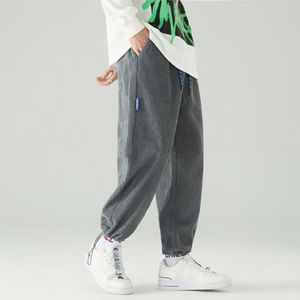 Pantalones de Lona Personalizados con Logotipo, Estilo Americano Casual, con Cordón, Simples, Holgados, Ligeros, Cómodos y Transpirables para Hombre - Product Image 3