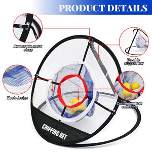 Filet de golf pliable et portable pour l'entraînement au chipping, filet de golf pop-up, cible de golf, vente en gros - Product Image 4
