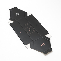 Emballage de cadeau de luxe de conception spéciale d'hexagone haut de gamme boîte en carton de cadeau de luxe de cosmétiques pliables