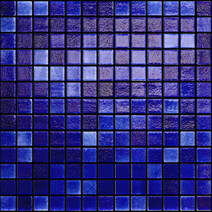 Made in Spain TOGAMA Recycled <b>Glass</b> <b>Mosaic</b> <b>Tile</b> 25X25 4.4mm Thick Glazed Eco-Friendly <b>Mosaics</b> for Pool,Spas, and Decoration - Product Image 1
