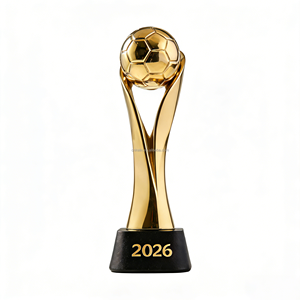 2026年サッカー大会メタルクラフト彫刻フットボール競技賞スポーツトロフィー - Product Image 3