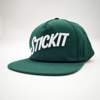 Casquette de baseball ajustée en molleton brodé personnalisé avec logo, motif floral tropical et feuilles, style sportif, vente en gros