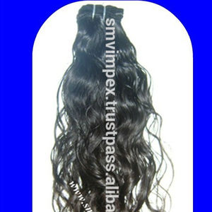 Cabello alineado con cutícula. Natural negro crudo sin procesar Yaki textura de onda profunda virgen extensión de cabello indio precio al por mayor - Product Image 4