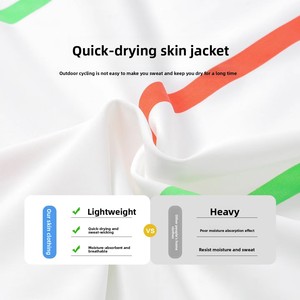 Maillot de cyclisme pour enfant, respirant, manches courtes, séchage rapide, polyester, impression personnalisée pour équipe, service OEM gratuit, adultes - Product Image 3