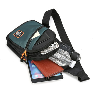 Men's Chest Bag Oxford Cloth Water Resistant Crossbody Bag For Leisure Travel Spring 2024 - Product Image 3