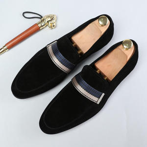 Nuevos Zapatos de Piel de Oveja Casuales de Verano para Hombre, con Cordones Cuadrados, Transpirables, Antideslizantes, Ligeros, de Oficina, de Cuero, Estilo Pescador - Product Image 1