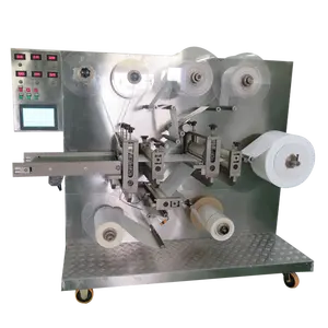 Rotary cutter type KR-QFT-A steril wound patch packing machine for wound dressing plaster