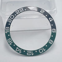 Bisel de Reloj de Silicona Personalizable al por Mayor de Fábrica con Escala Luminiscente, Compatible con Movimientos NH35 ETA 2824 8215