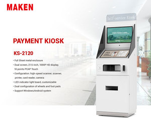 Quét/Sao chép và in kiosk thanh toán tự phục vụ ngân hàng/Trung Tâm Dịch Vụ màn hình cảm ứng kiosk thanh toán - Product Image 3