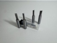Fresa recta de tres flautas TCT 45HRC, brocas de enrutador CNC personalizables de 3-10mm para carpintería, soporte ODM y OEM