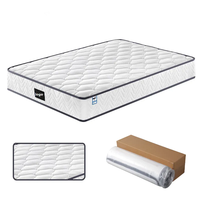 Matelas de lit double Queen pour hôtel, personnalisé, confortable, de haute qualité, à ressorts Bonnell et mousse, à prix abordable