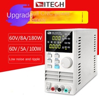 ITECH IT6720/IT6721: 60V5A Dispositif de CNC régulé DC réglable avec personnalisation OEM pour les tests et instruments DC