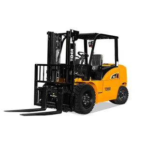 Chinese Supplier 5 ton 6 tons 5000kg warehouse equipment Hydraulic Diesel Forklift with Imported Engine