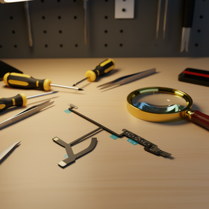 สายเคเบิลปุ่มปรับระดับเสียงของแอปเปิ้ลสำหรับไอโฟน เอ็กซ์เอส แม็กซ์อะไหล่ทดแทนของแท้ - Product Image 2