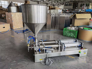 Máquina de Llenado de Pasta de Doble Cabezal de 100-1000 ml: para Molinillo de Mantequilla, Salsas y Líneas de Procesamiento de Vegetales y Producción de Crema HJ-P03 - Product Image 3