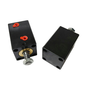 התקנה אנכית שמן חוט חיצוני צילינדרים קטנים מרובע צילינדר הידראולי עבור מכונת דפוס - Product Image 1