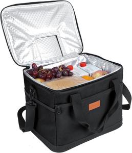 Portable <strong>Insulated</strong> Polyester Lunch Tote Bag Leakproof and Reusable With <strong>Ice</strong> Cream <strong>Container</strong> <strong>for</strong> Work and Meal Prep - Product Image 1