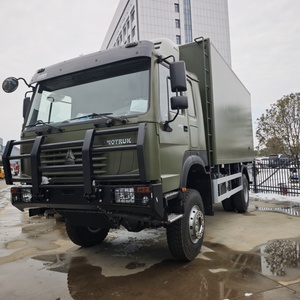 Camion frigorifique HOWO 4x4 de grande capacité |   Moteur 300 CV, Euro II |   Idéal pour la livraison de denrées alimentaires surgelées dans le désert et en montagne - Product Image 3