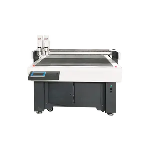 ZXT Cortador digital de mesa plana para papelão ondulado Máquina de corte de papel oscilante CNC para produção de embalagens