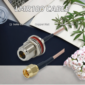 Conector personalizado <span class=keywords><strong>Cable</strong></span> de <span class=keywords><strong>antena</strong></span> Rg316 Rg174 Lmr100 <span class=keywords><strong>Cable</strong></span> coaxial <span class=keywords><strong>plano</strong></span> <span class=keywords><strong>Cable</strong></span> de comunicación externo impermeable para ventana y puerta - Product Image 3