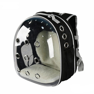 Toptan Şeffaf Balonlu Havalandırmalı Genişletilebilir Kedi ve Köpek Taşıma Çantası - Product Image 4