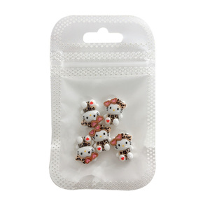 Accesorios de <span class=keywords><strong>Uñas</strong></span> con Diseño de Leopardo y <span class=keywords><strong>Hello</strong></span> <span class=keywords><strong>Kitty</strong></span>, Nuevos Adornos de <span class=keywords><strong>Uñas</strong></span> con Lazo y Corazón de Dibujos Animados - Product Image 6