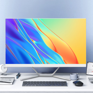 Coolbird คอมพิวเตอร์ตั้งโต๊ะแบบ all-in-One ขนาด24นิ้วกรอบแคบมาก J4125 quad-core 8G RAM 128G SSD Built-in-in-WIFI สำหรับโฮมออฟฟิศ - Product Image 1